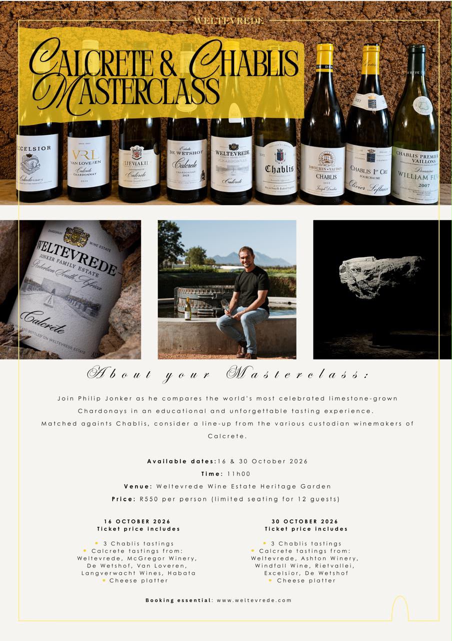 Weltevrede Calcrete & Chablis Masterclass